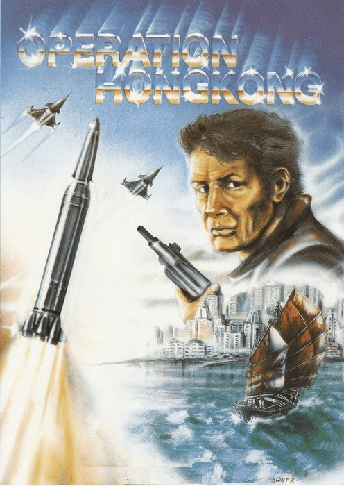 Operation Hongkong box art for Commodore 64
